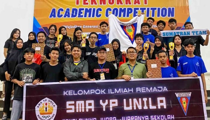 Siswa SMA YP Unila Raih Prestasi Gemilang di Berbagai Kompetisi Robotik