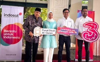 Tri dan Pelanggan Setianya Distribusikan Router dan Kuota Internet ke Pesantren Se-Indonesia