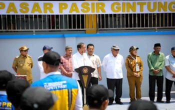 Jokowi Resmikan Pasar Modern Pasir Gintung: Pesan Penting untuk Jaga dan Rawat Pasar