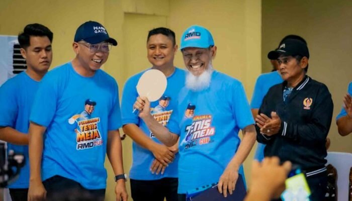 Turnamen Tenis Meja RMD Cup 2024 Sukses, Mirza Optimis Cetak Atlet Berprestasi