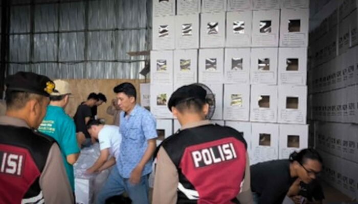 KPU Bandarlampung Distribusikan 2.866 Logistik Pilkada