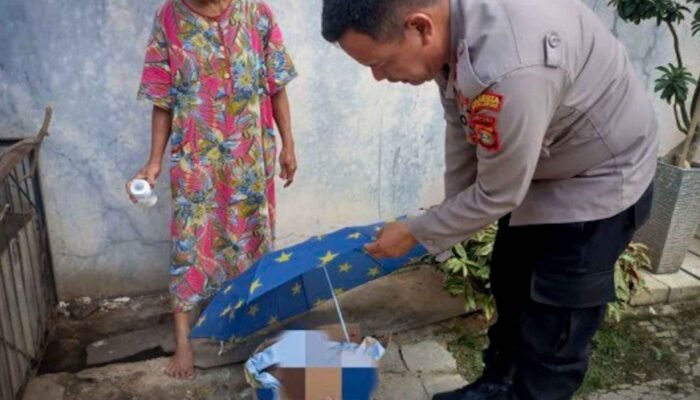 Pemulung Temukan Bayi Laki-laki dan Sepucuk Surat di Dekat Bak Sampah Perum Korpri