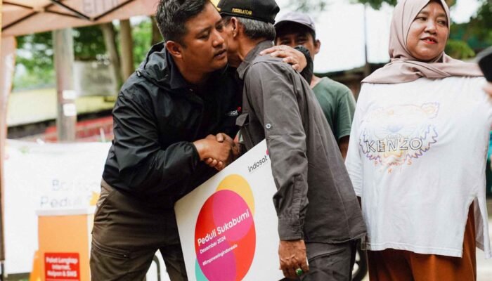 Tanggap Darurat Bencana Alam di Sukabumi, Indosat Salurkan Bantuan Kemanusiaan