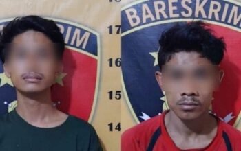 Dua Pemuda Ditangkap Usai Mencuri Motor Tetangga Saat Banjir Melanda