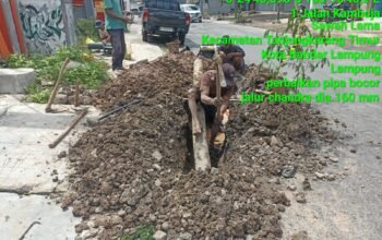 Kebocoran Pipa Dekat Budi Luhur Diperbaiki, PDAM: Sambungan Pipa Lepas