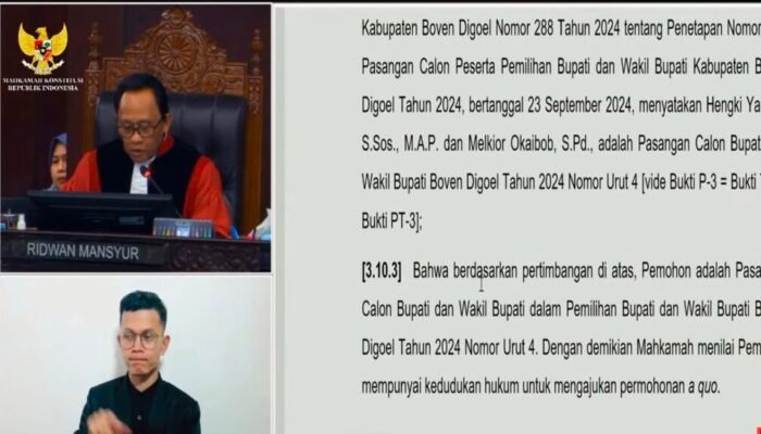 MK Diskualifikasi Pencalonan Aries Sandi, Pilkada Pesawaran Diulang