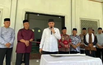 Dendi Ramadhona Resmikan Masjid Al-Muttaqin Pemkab Pesawaran