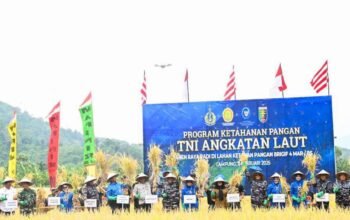 Bupati Pesawaran Hadiri Baksos TNI di Padangcermin