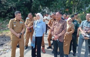 Bupati Pesawaran Dendi Ramadhona Bersama Wakil Ketua DPR RI, Putri Zulkifli Hasan, Kunker ke TPA Pesawaran