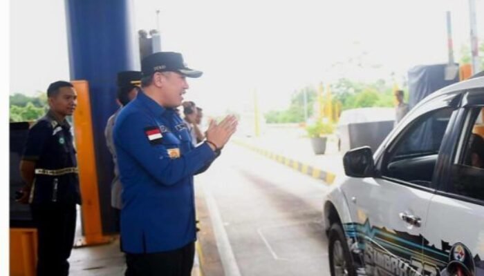 Dendi Ramadhona Tinjau Pos Pengamanan Lebaran Idul Fitri
