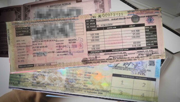 Cara Mudah Cek Pajak Kendaraan di Lampung Tanpa Ribet