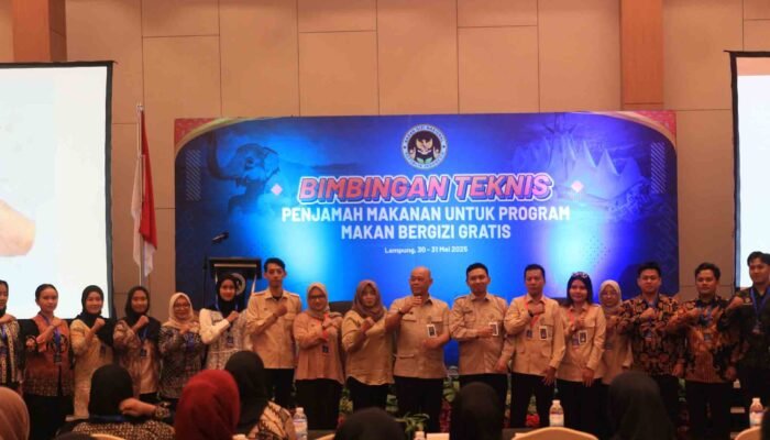 Badan Gizi Nasional Gelar Bimbingan Teknis untuk 2.200 Peserta di Lampung