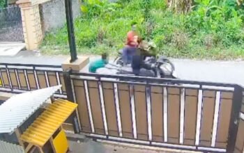 Dua Pelaku Begal Seret Bocah 10 Tahun di Jalanan