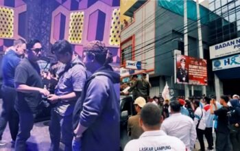 Massa Geruduk Kantor BNNP Lampung, Dituding Tebang Pilih Kasus Narkoba HIPMI