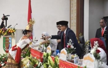 Gubernur Lampung Mirza Hadiri Rapat Paripurna DPRD, Peringatan HUT RI ke 80