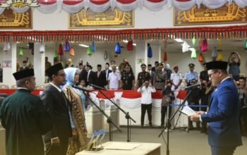 Ketua DPRD Lampung Pimpin Rapat Paripurna Pelantikan dan PAW Anggota Dewan