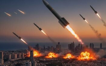 Iran Balas Serang Israel dengan Rudal dan Drone