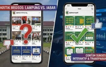 Warga Kecewa, Medsos Pemprov Lampung tak Transparan Seperti Jabar