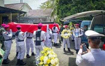 Pemprov Lampung Beri Penghormatan Terakhir ke Kopda Marinir Muhammad Mahfudi, Korban Longsor Jabar